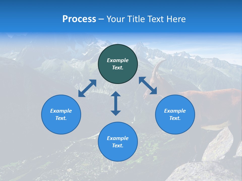 Wild Animal Caprin Bovidae PowerPoint Template