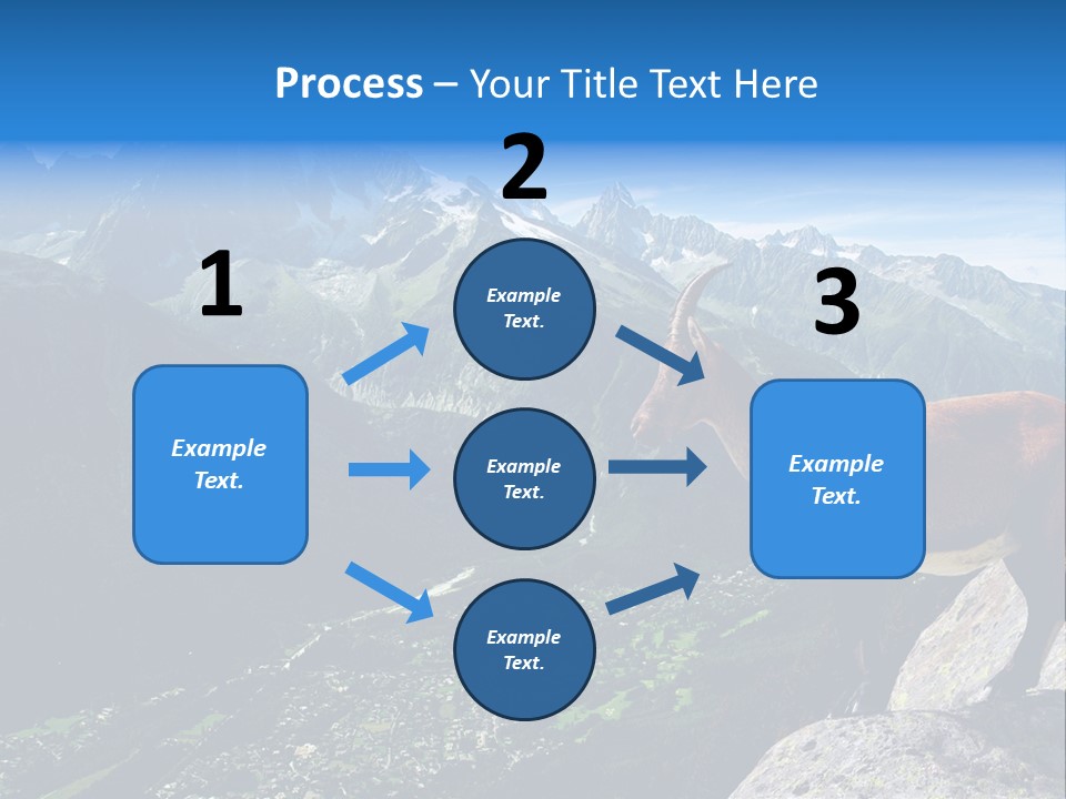 Wild Animal Caprin Bovidae PowerPoint Template