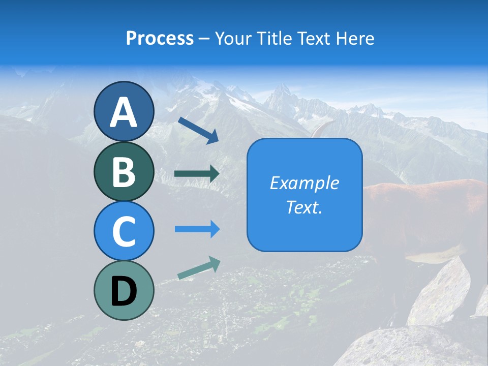 Wild Animal Caprin Bovidae PowerPoint Template