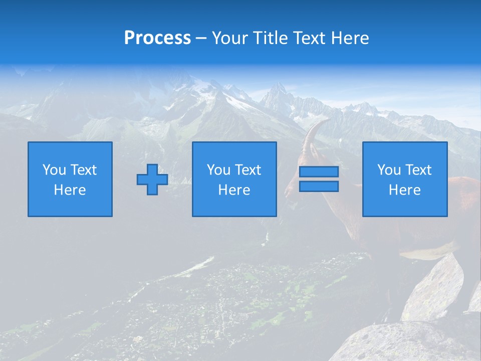 Wild Animal Caprin Bovidae PowerPoint Template