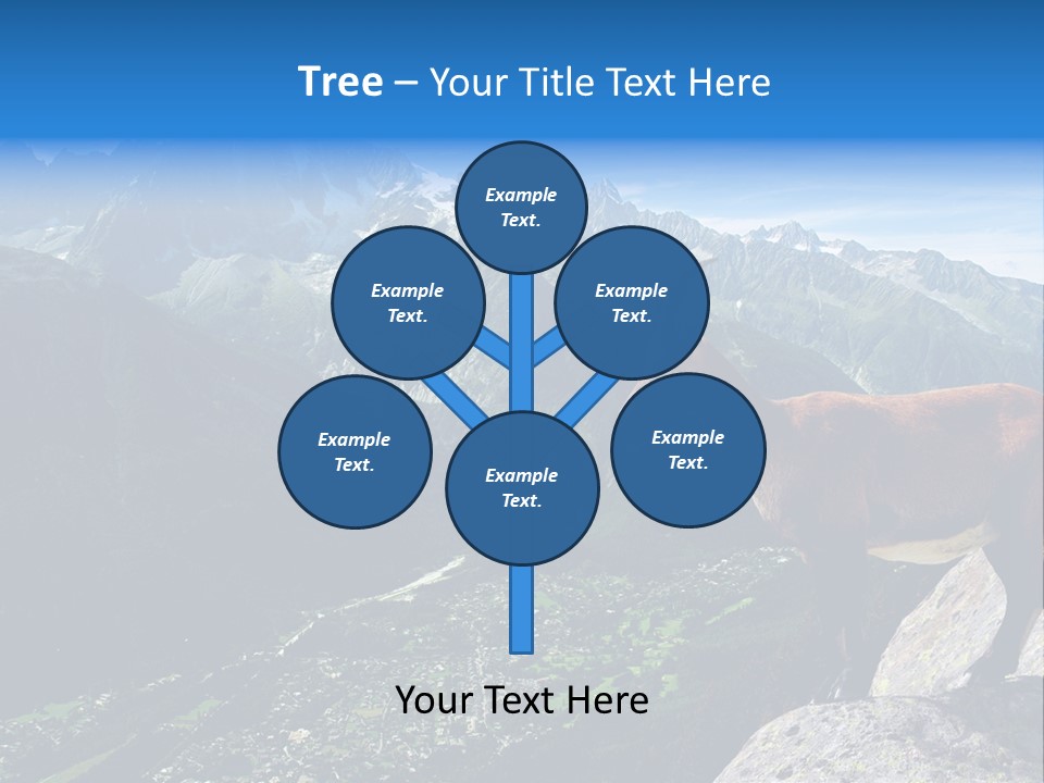 Wild Animal Caprin Bovidae PowerPoint Template