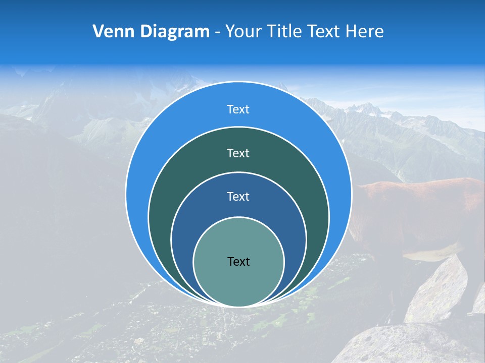 Wild Animal Caprin Bovidae PowerPoint Template