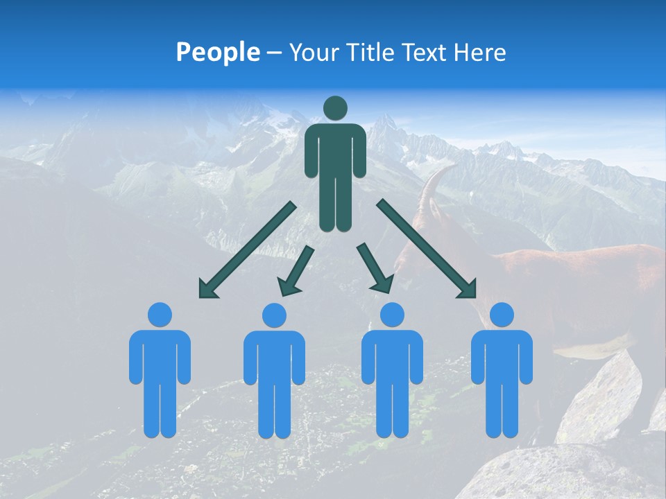 Wild Animal Caprin Bovidae PowerPoint Template