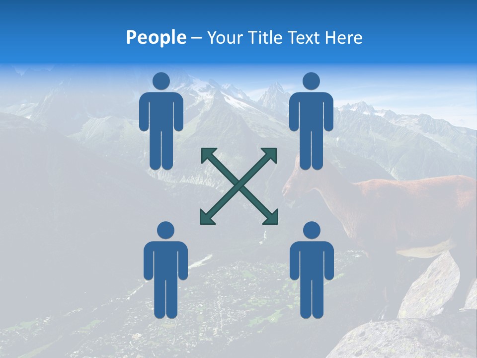 Wild Animal Caprin Bovidae PowerPoint Template