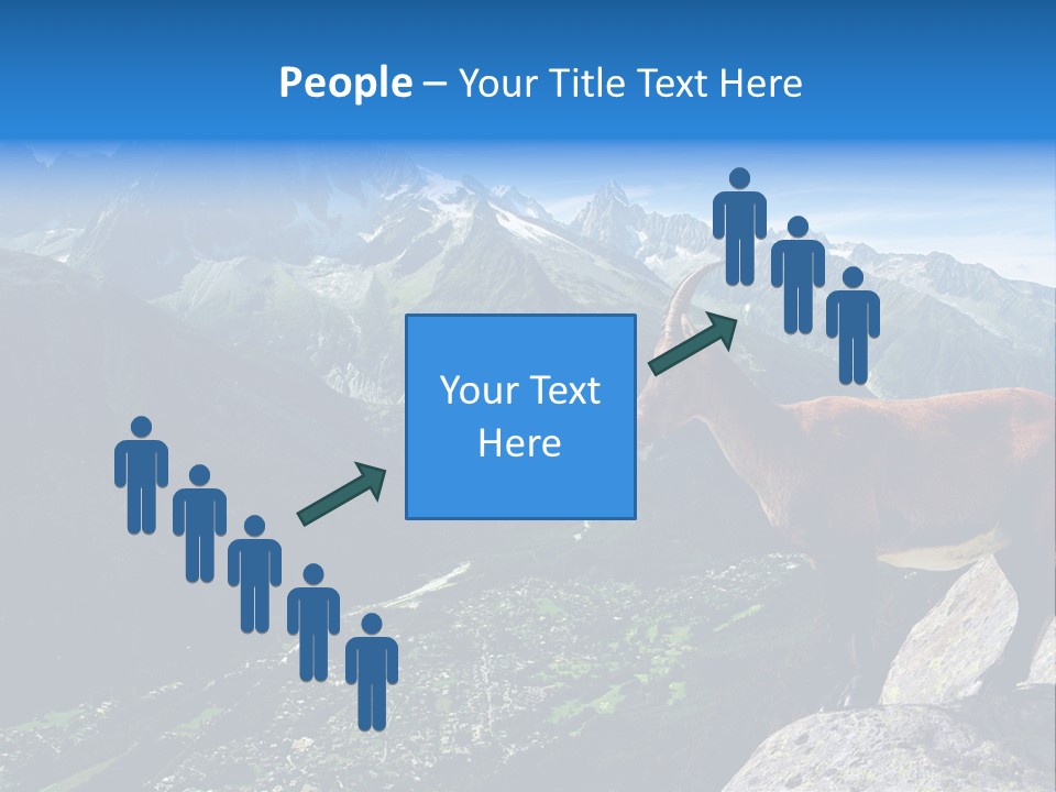 Wild Animal Caprin Bovidae PowerPoint Template