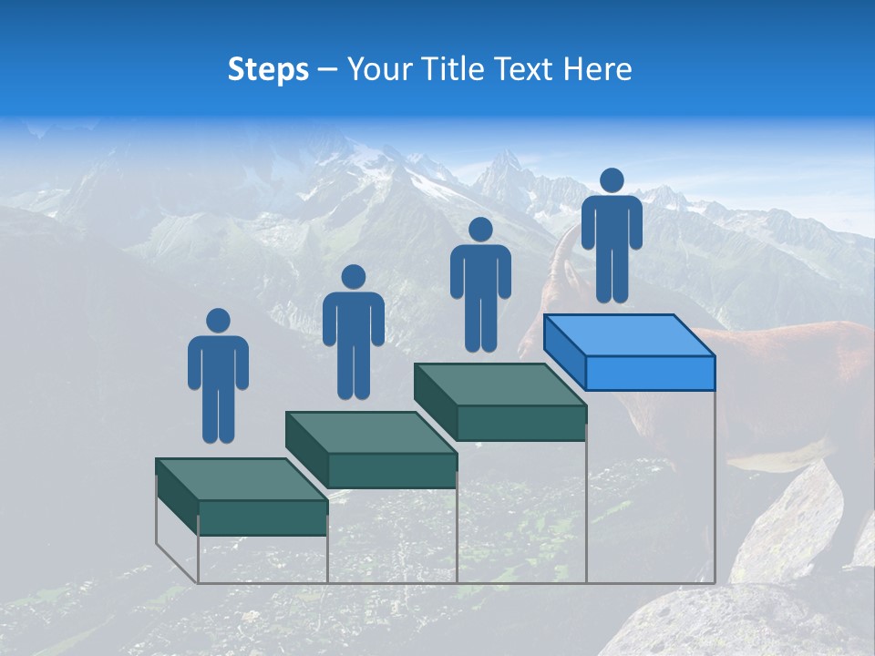 Wild Animal Caprin Bovidae PowerPoint Template