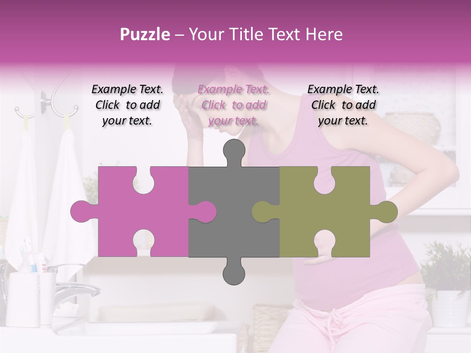 Toxicosis Working Healthy PowerPoint Template