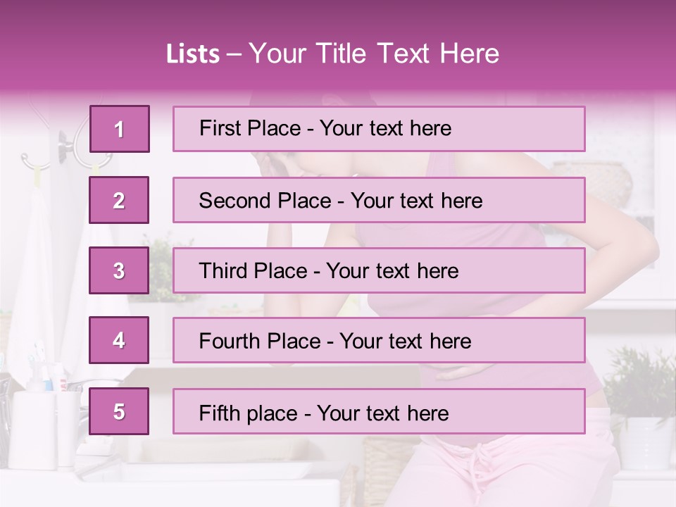 Toxicosis Working Healthy PowerPoint Template