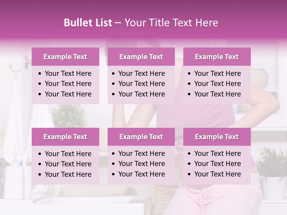 Toxicosis Working Healthy PowerPoint Template