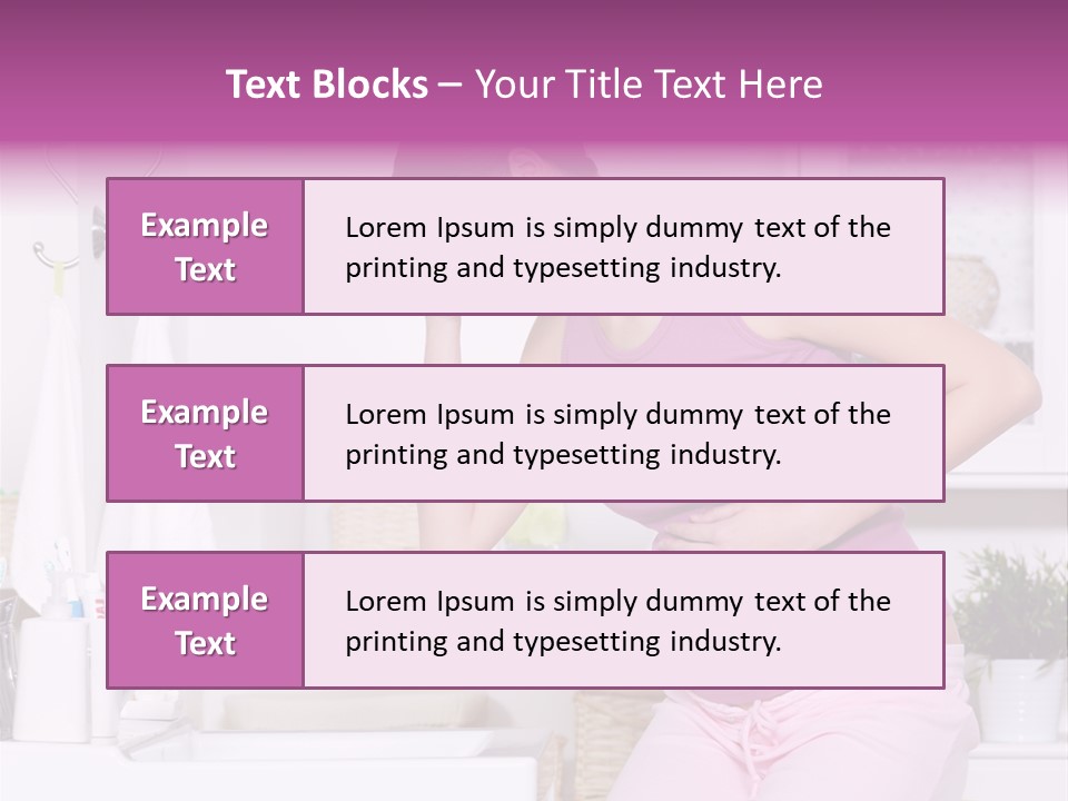 Toxicosis Working Healthy PowerPoint Template