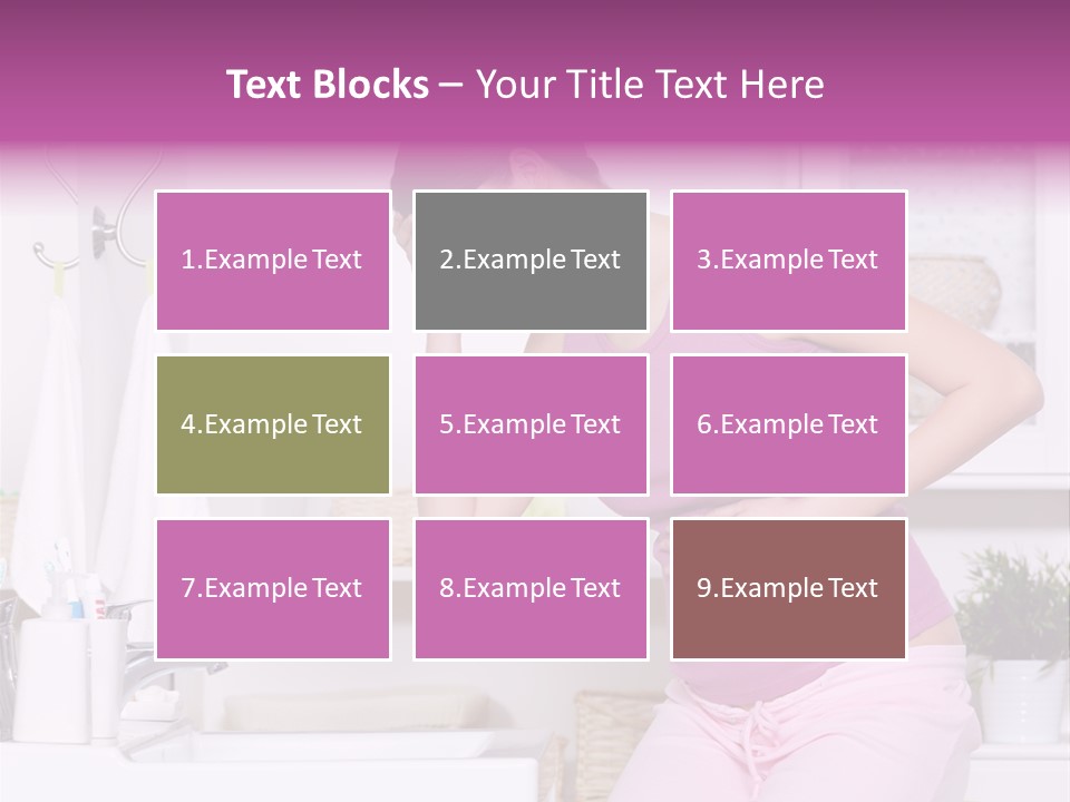 Toxicosis Working Healthy PowerPoint Template