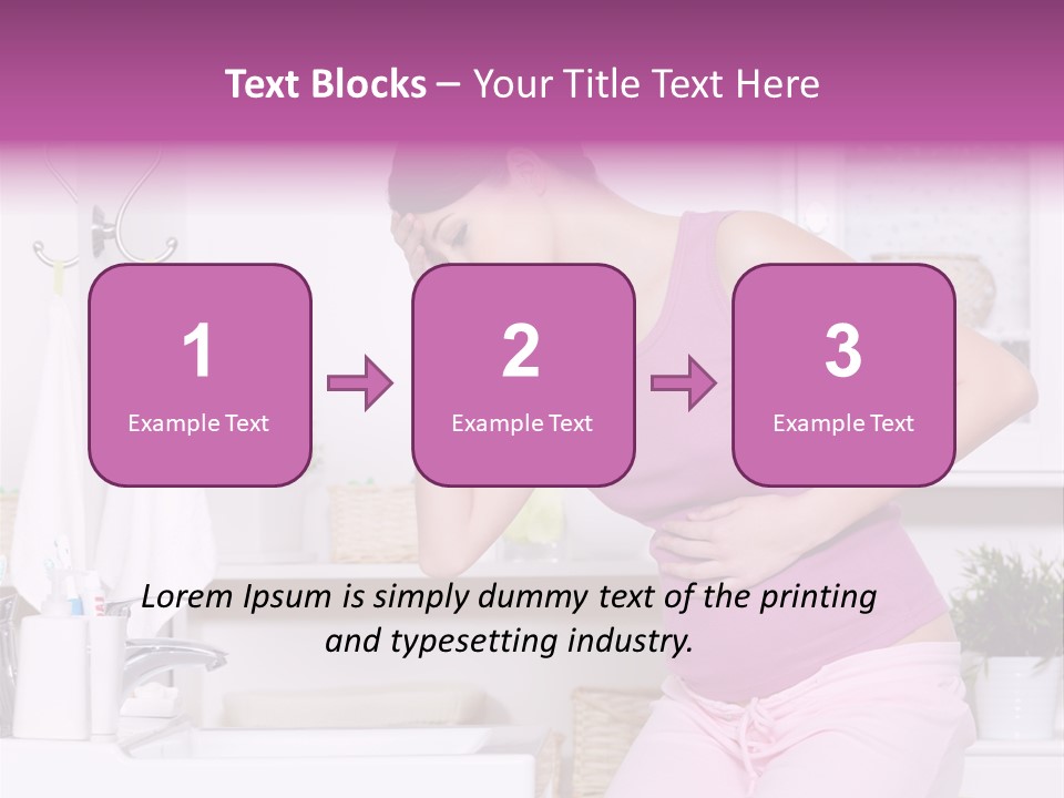 Toxicosis Working Healthy PowerPoint Template