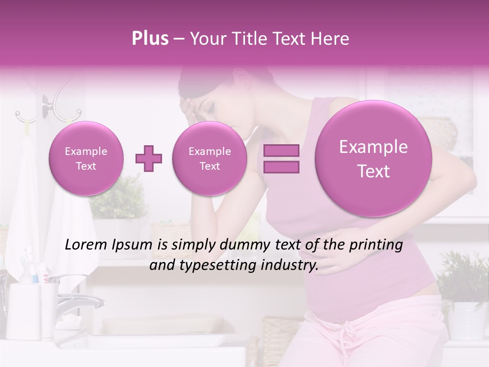 Toxicosis Working Healthy PowerPoint Template