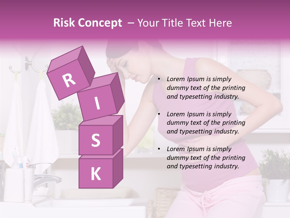 Toxicosis Working Healthy PowerPoint Template