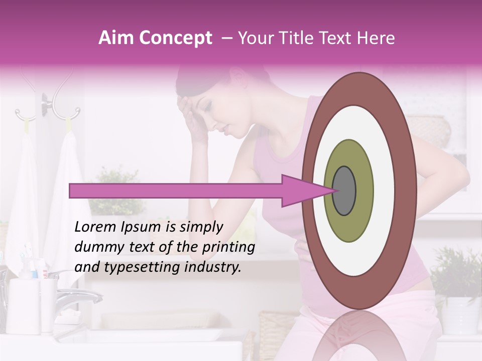 Toxicosis Working Healthy PowerPoint Template