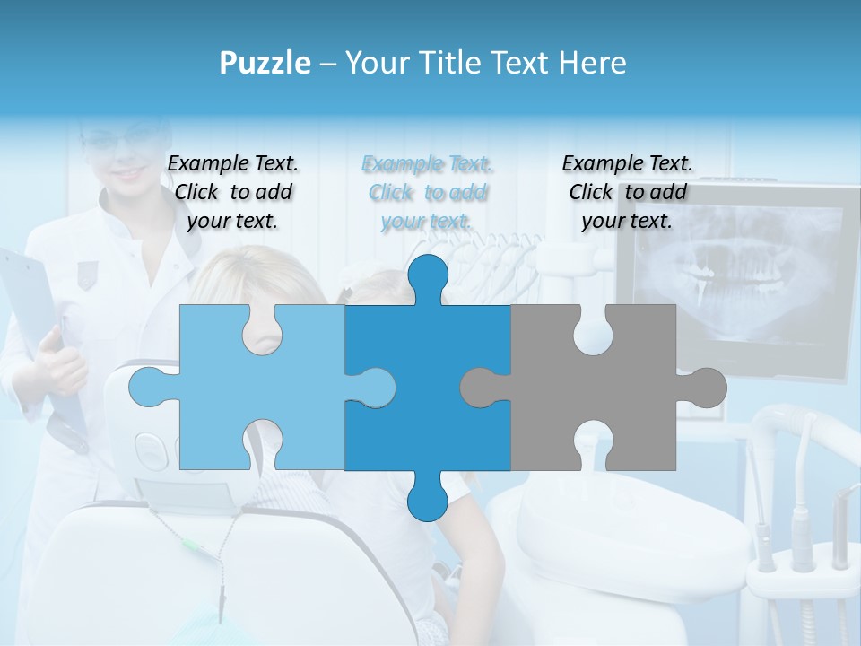 Stomatology Doctor Three PowerPoint Template