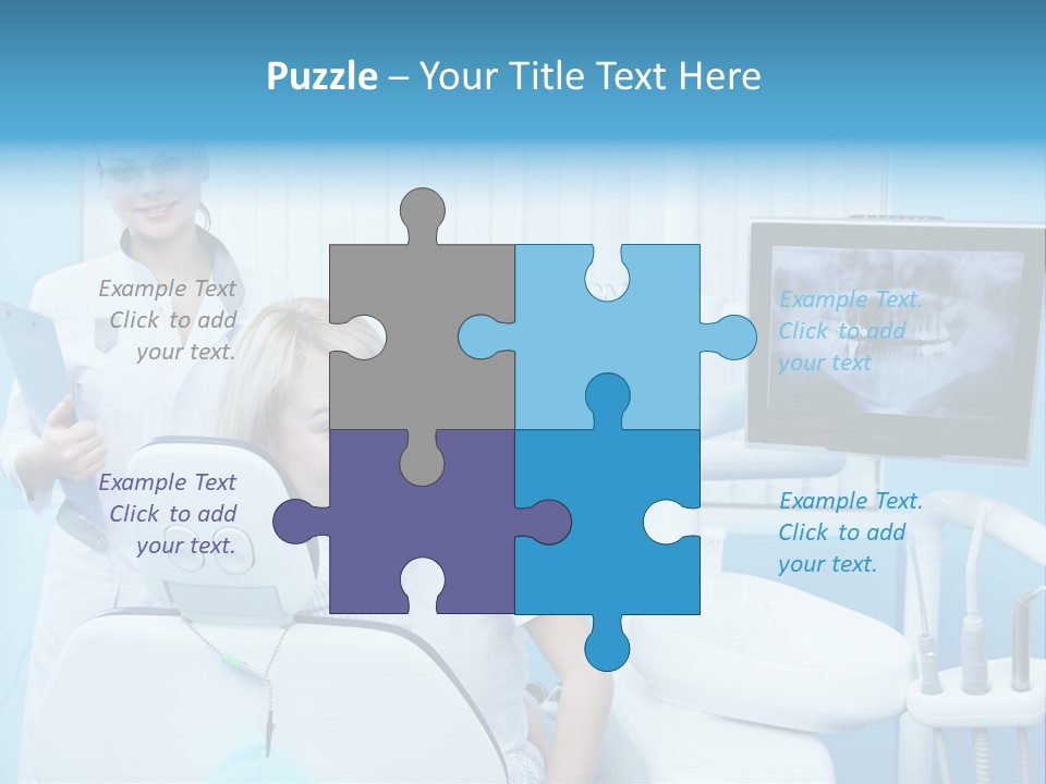 Stomatology Doctor Three PowerPoint Template