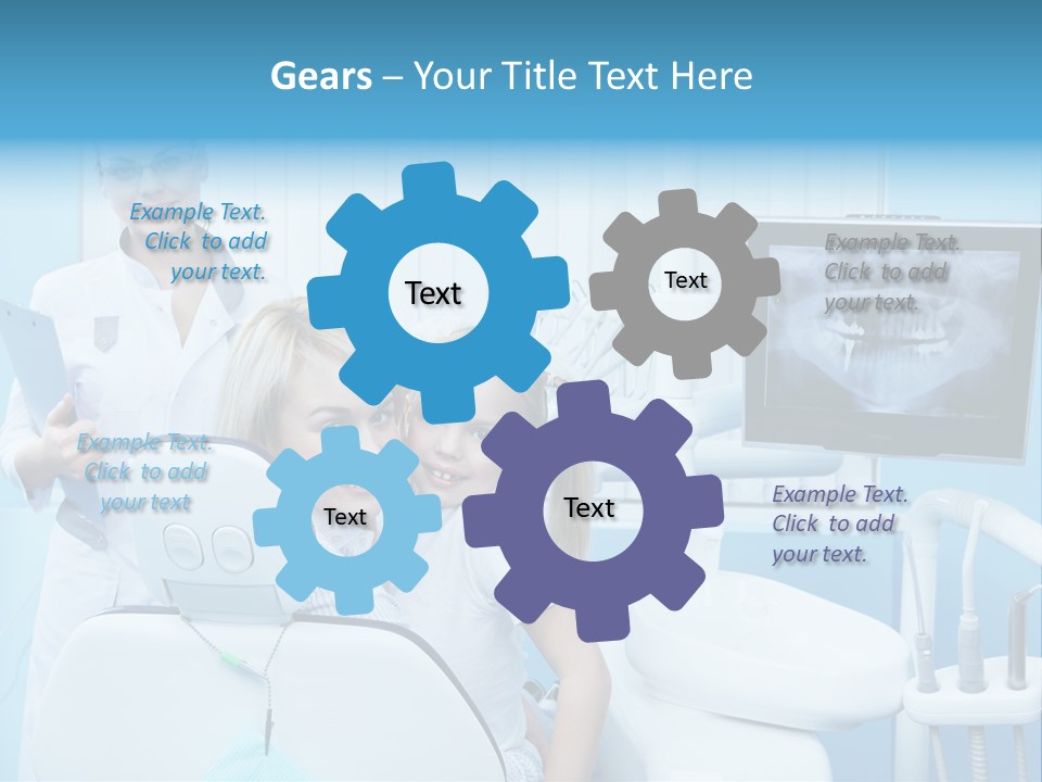 Stomatology Doctor Three PowerPoint Template