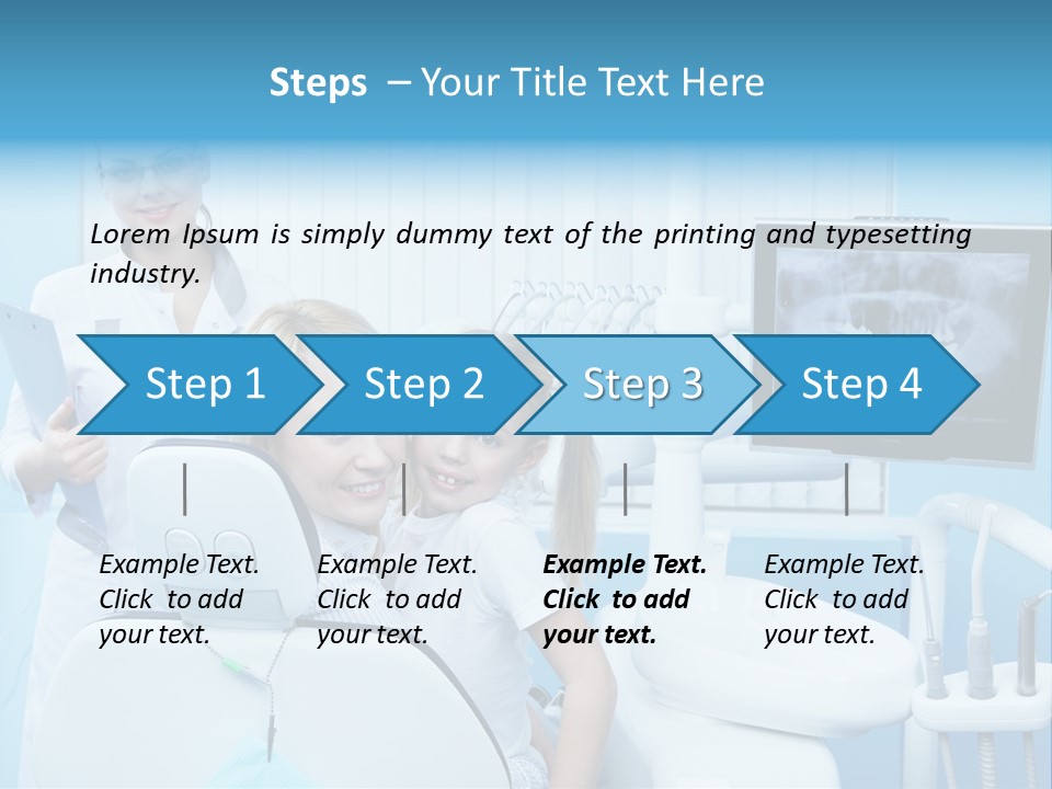 Stomatology Doctor Three PowerPoint Template