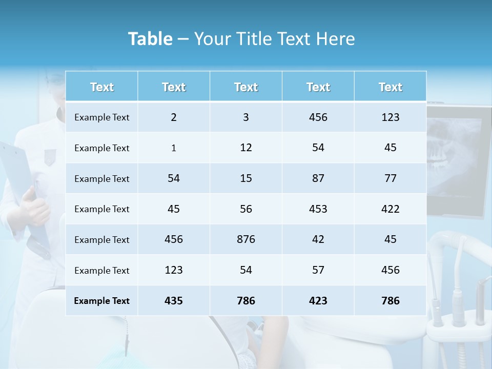Stomatology Doctor Three PowerPoint Template