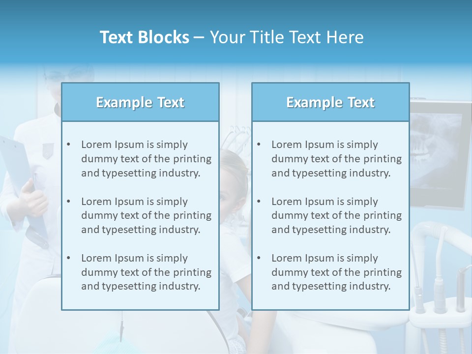 Stomatology Doctor Three PowerPoint Template