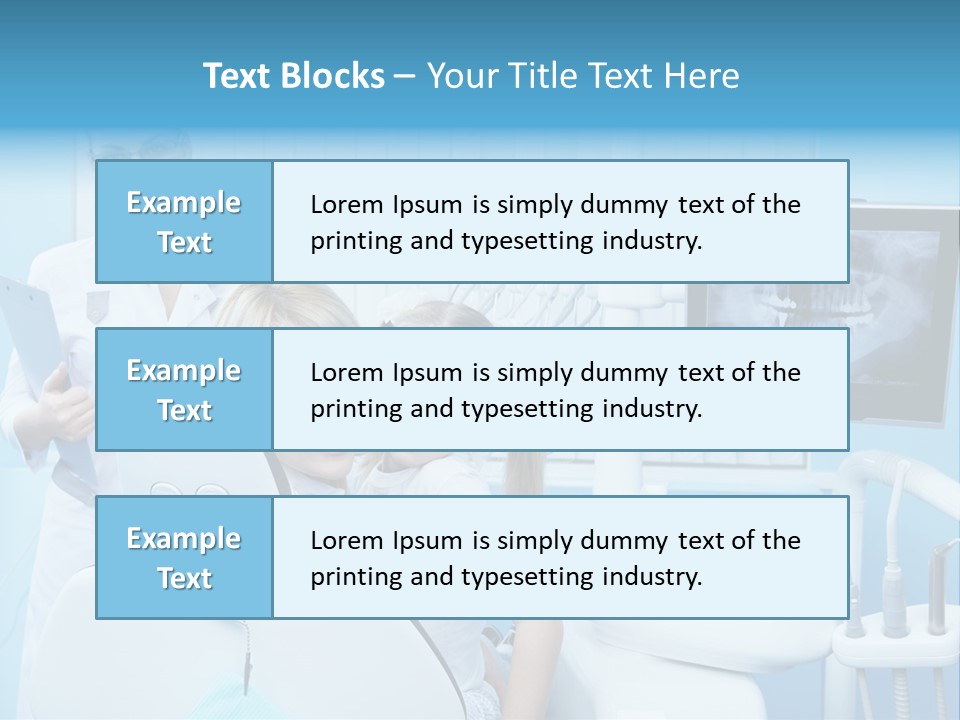 Stomatology Doctor Three PowerPoint Template