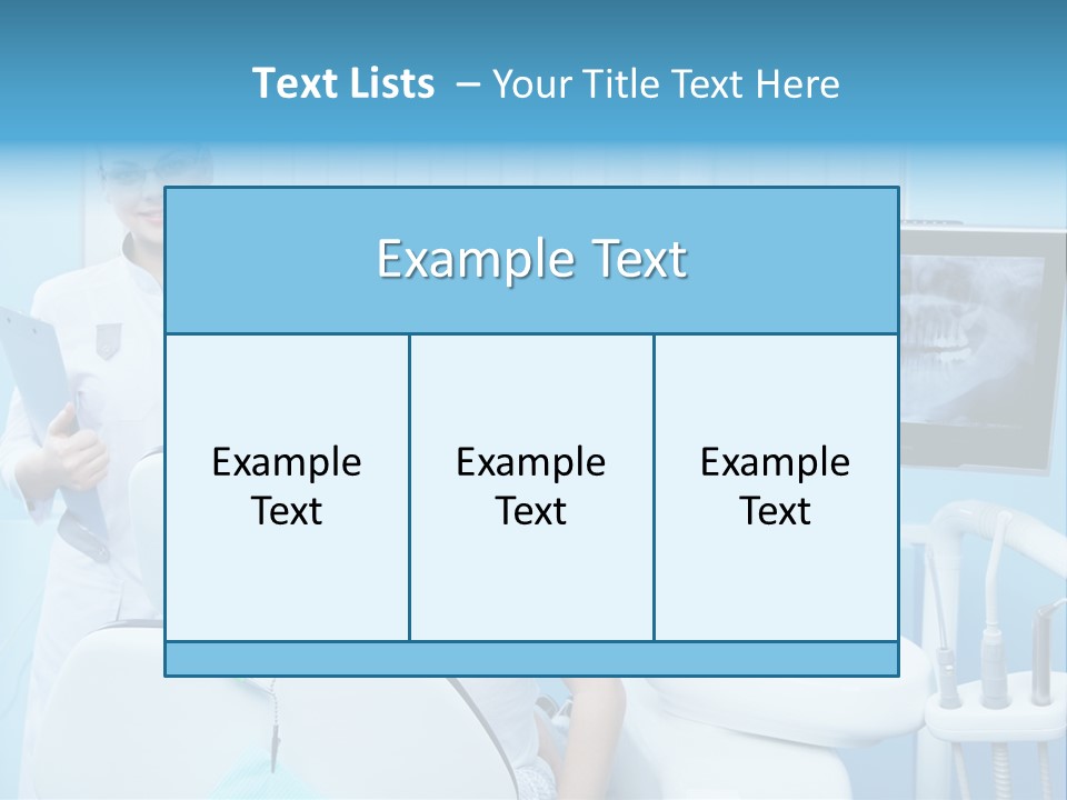 Stomatology Doctor Three PowerPoint Template