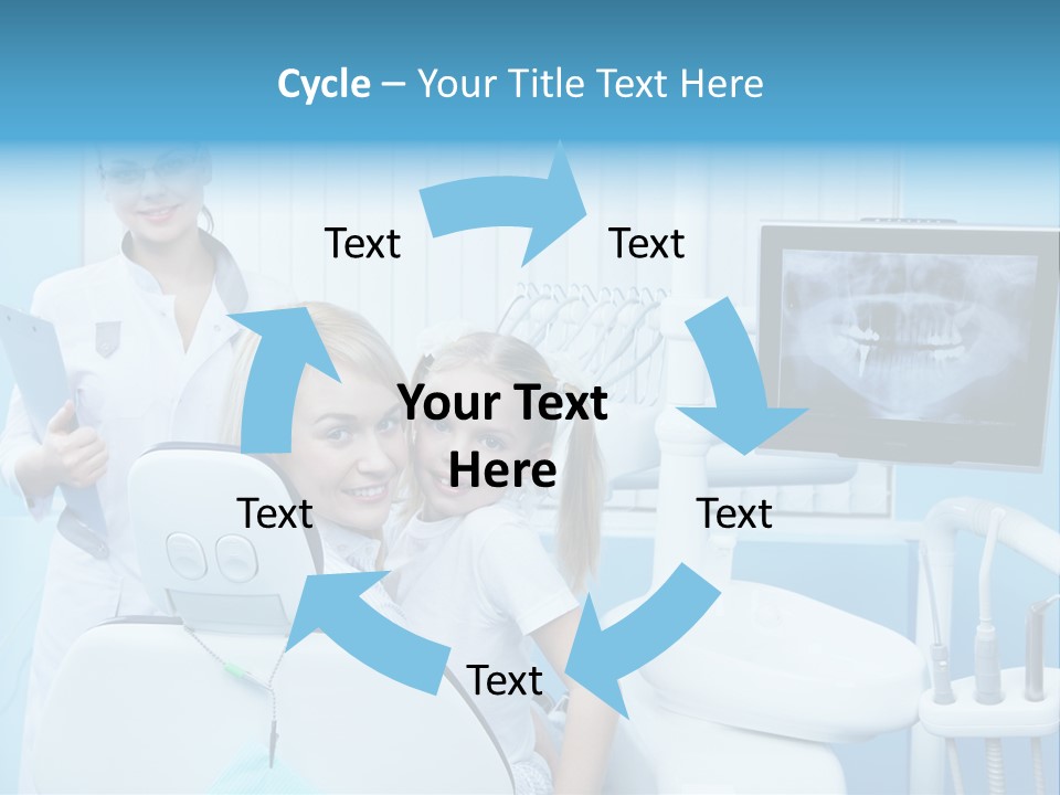 Stomatology Doctor Three PowerPoint Template