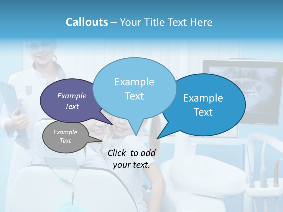 Stomatology Doctor Three PowerPoint Template