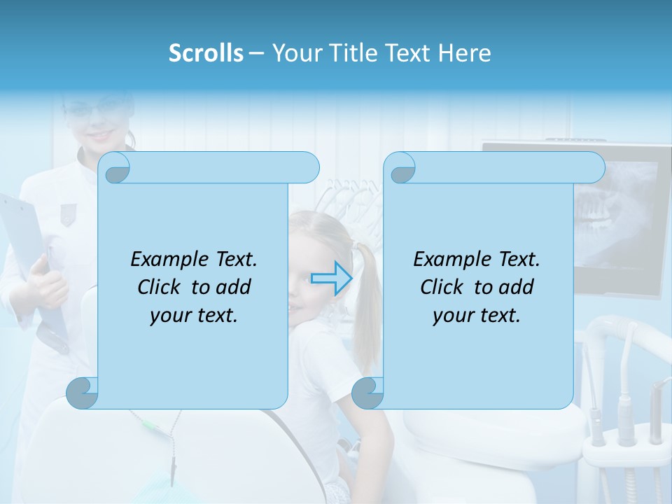 Stomatology Doctor Three PowerPoint Template