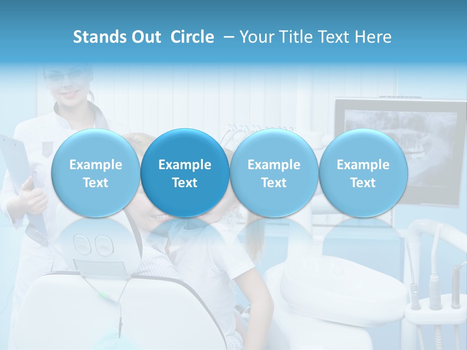 Stomatology Doctor Three PowerPoint Template