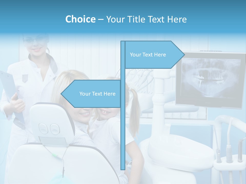 Stomatology Doctor Three PowerPoint Template
