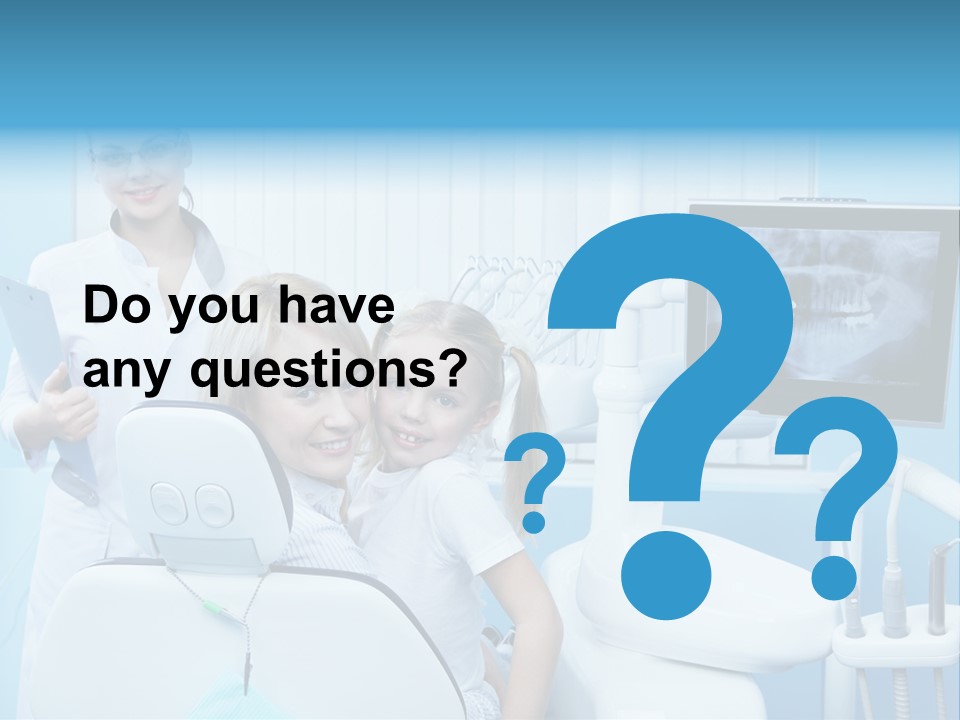 Stomatology Doctor Three PowerPoint Template