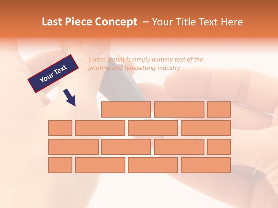 Closeup Equipment Pain PowerPoint Template