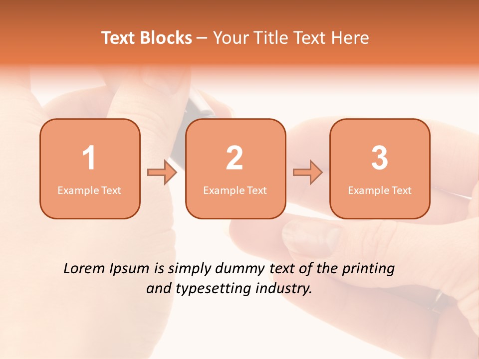 Closeup Equipment Pain PowerPoint Template