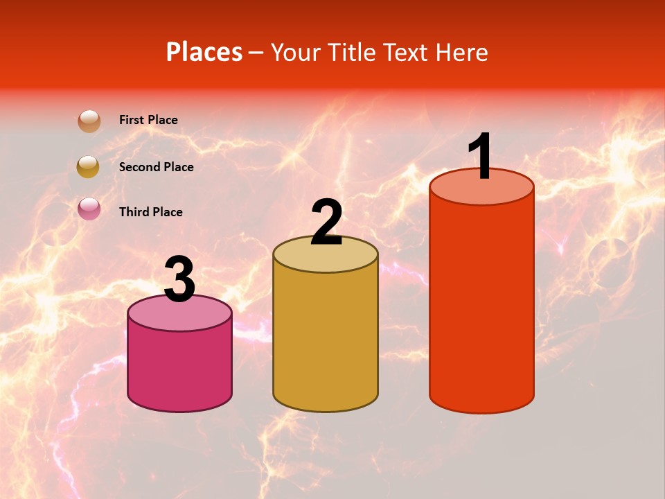 Lightning Weather Danger PowerPoint Template