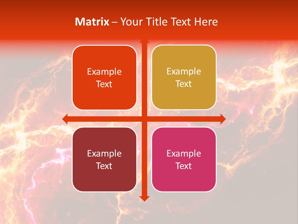 Lightning Weather Danger PowerPoint Template