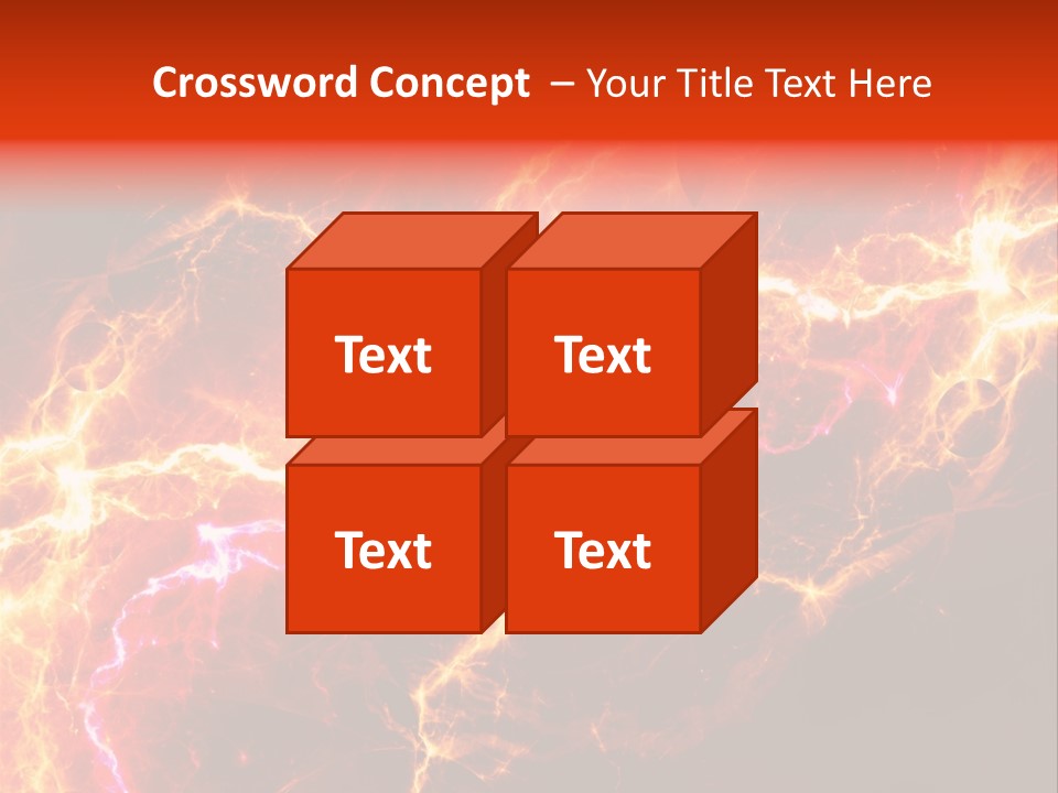 Lightning Weather Danger PowerPoint Template