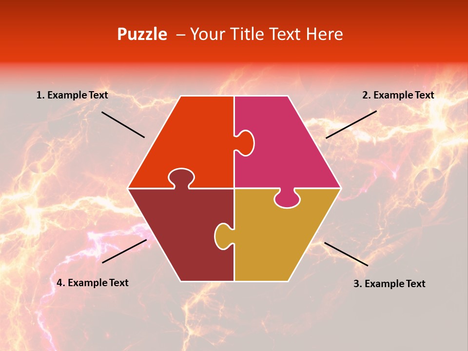 Lightning Weather Danger PowerPoint Template