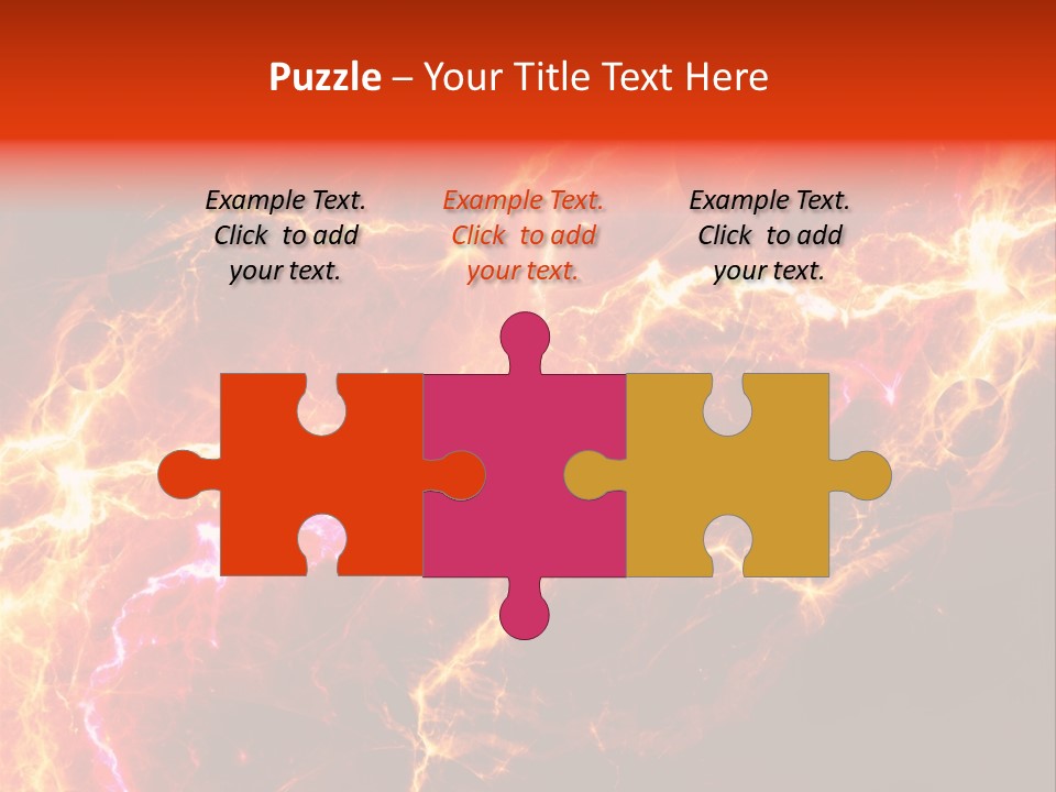 Lightning Weather Danger PowerPoint Template