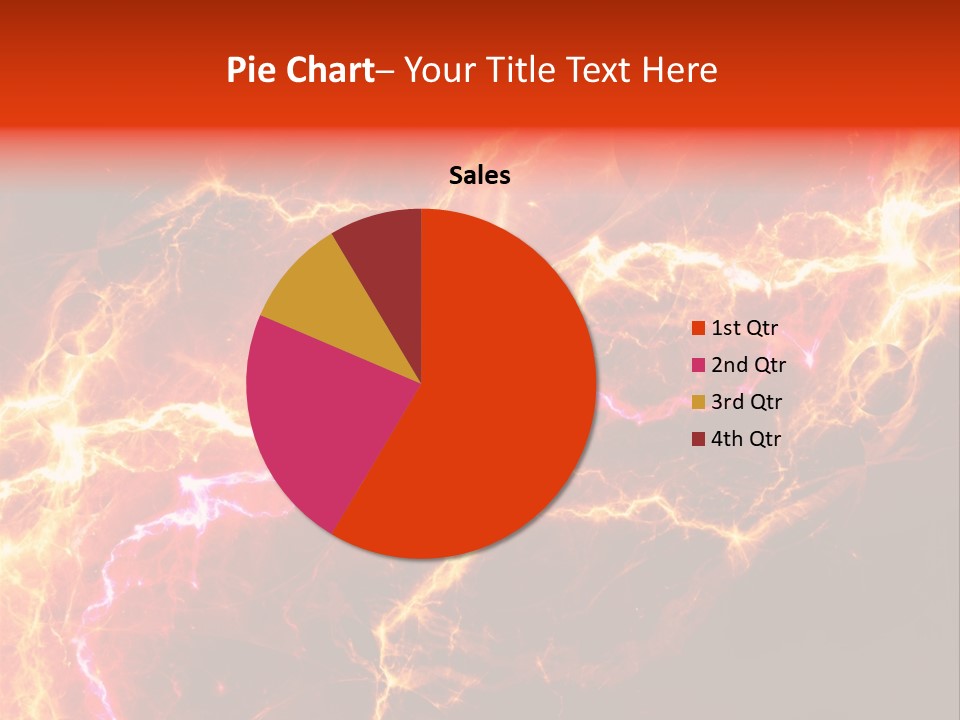 Lightning Weather Danger PowerPoint Template