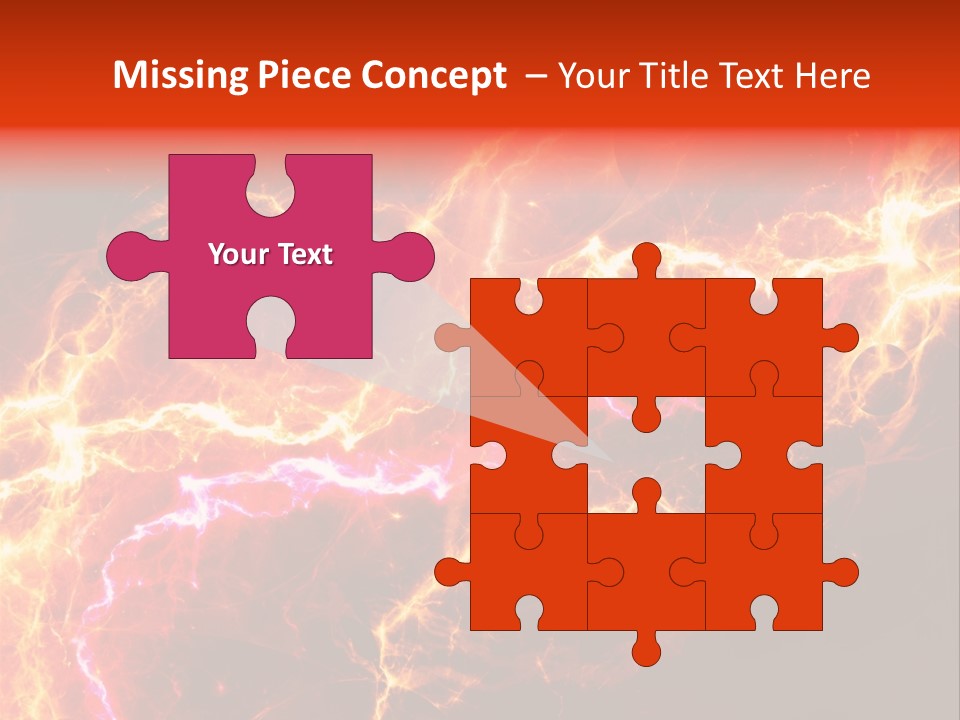 Lightning Weather Danger PowerPoint Template