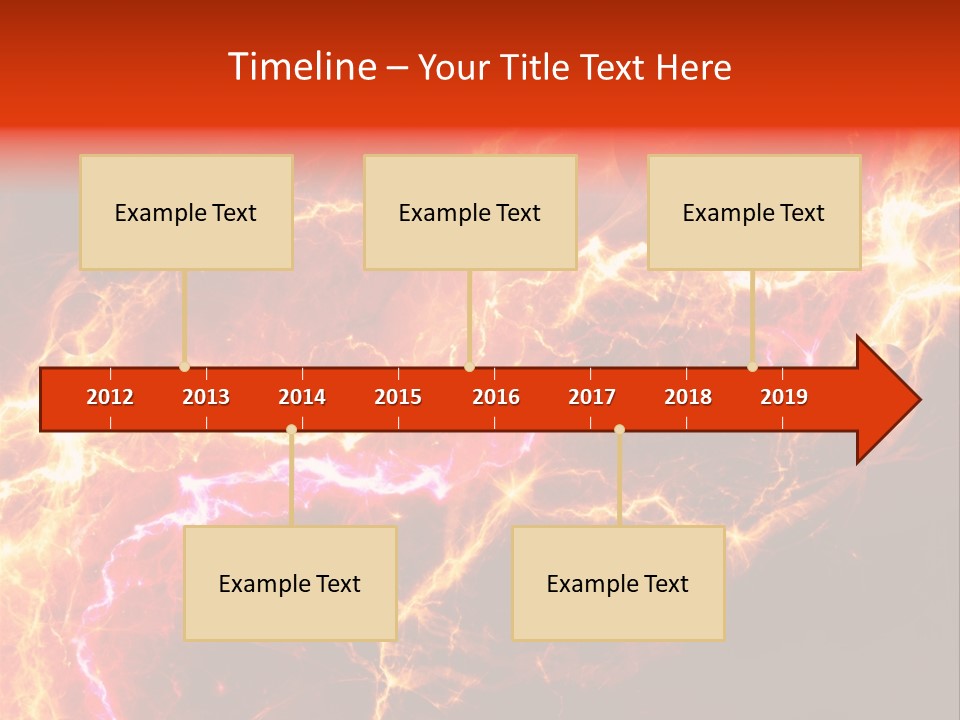 Lightning Weather Danger PowerPoint Template