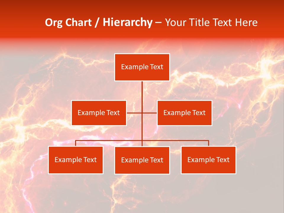 Lightning Weather Danger PowerPoint Template