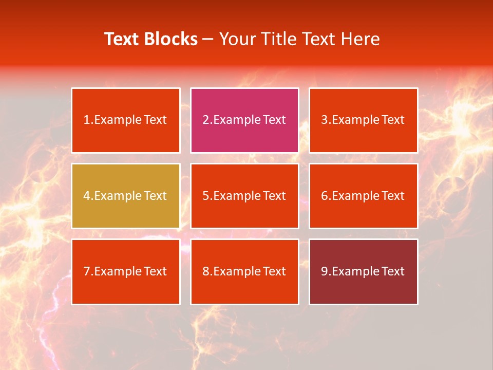Lightning Weather Danger PowerPoint Template