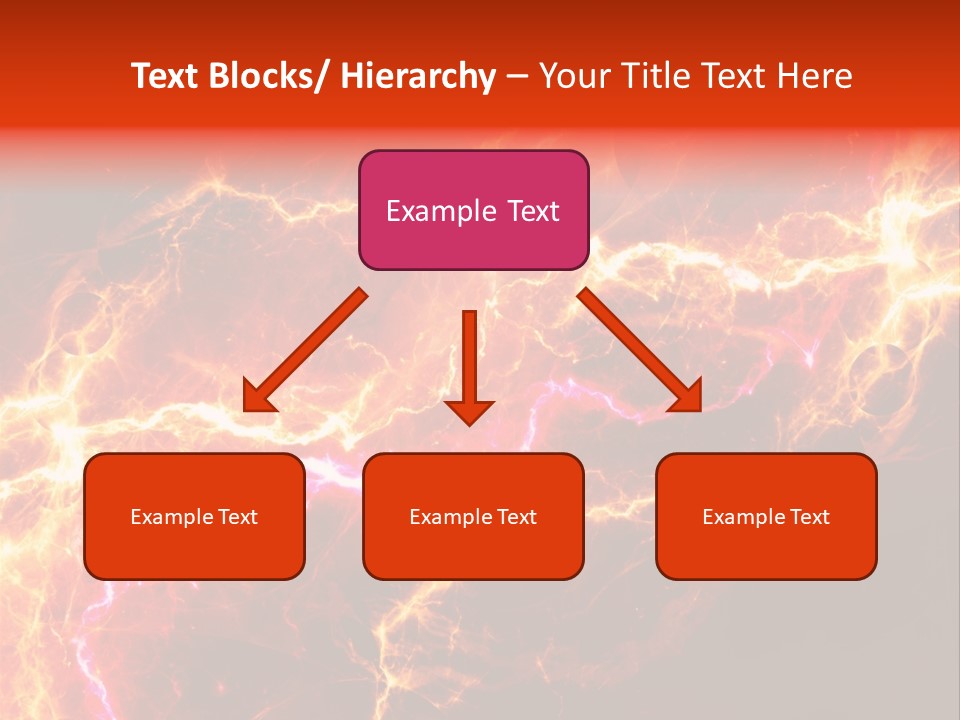 Lightning Weather Danger PowerPoint Template