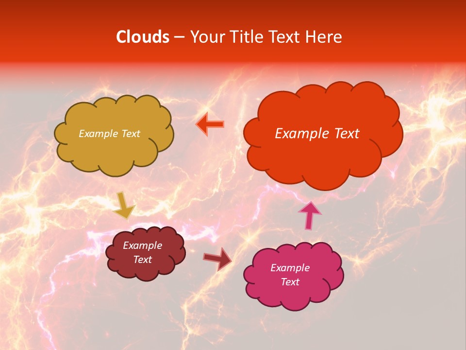 Lightning Weather Danger PowerPoint Template