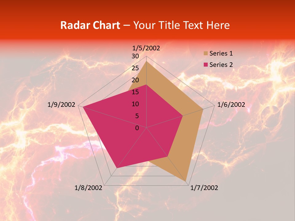 Lightning Weather Danger PowerPoint Template