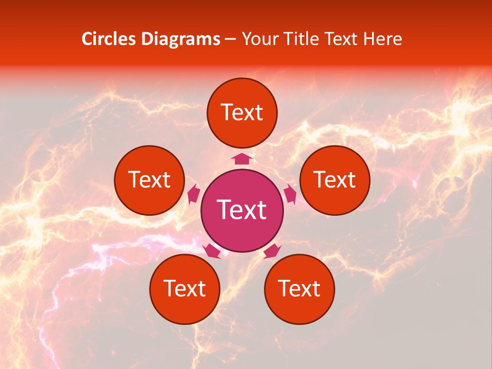 Lightning Weather Danger PowerPoint Template