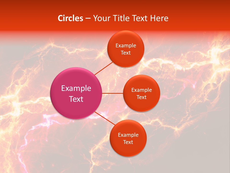 Lightning Weather Danger PowerPoint Template